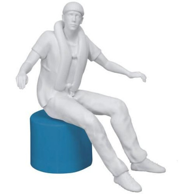 Krick Figura Finn 1:15 Kapitány a kormánynál