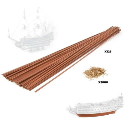 OCCRE Soleil Royal Limited Edition 1:70 - hajótest palánkozása