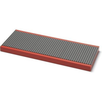 LEGO polc építőkészletek kiállításához - piros