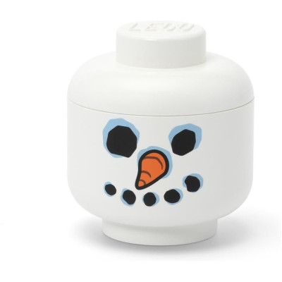 LEGO tárolófej mini - hóember