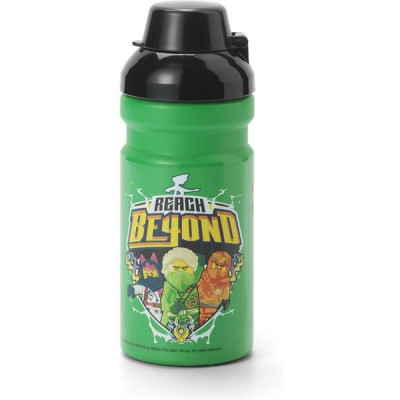 LEGO kulacs 0,35L - Ninjago zöld