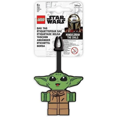 LEGO névcímke bőröndre - Star Wars Grogu