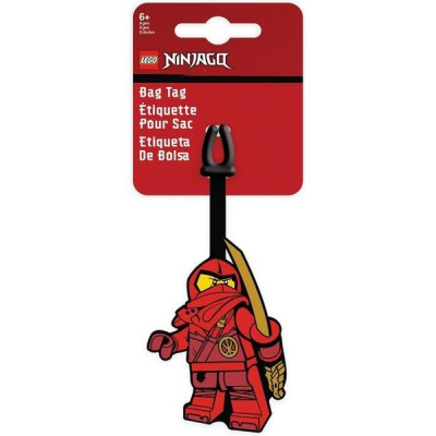 LEGO névcímke bőröndre - Ninjago Kai