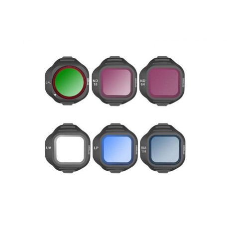 DJI Mini 5 Pro - Startrc Pack 6 szűrő DJI Mini 5 Pro-hoz (CPL/ND16/ND64/UV/Black Mist/NF)