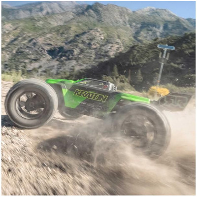 Arrma Kraton 6S V6 BLX 1:8 4WD RTR modrá/červená
