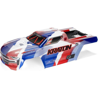 Arrma test kék/piros: Kraton 6S BLX V6