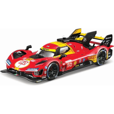 Bburago Ferrari 499P 1:43 NO50 24 órás Le Mans-i bajnok 2024