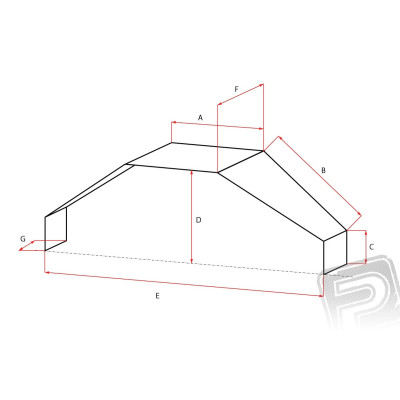 Uhlíkový podvozek typ YAK pro 150cc