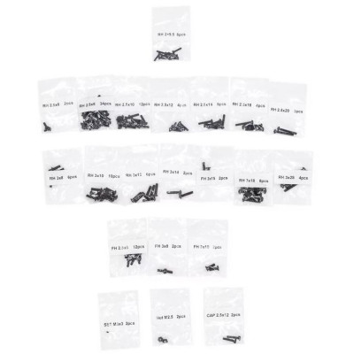 STX G2 kompletní set šroubků