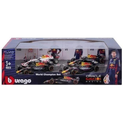 Bburago Red Bull Racing 1:43 (ajándékkészlet 4 db)