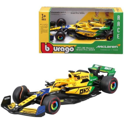 Bburago McLaren F1 Team MCL38 (2024) 1:43 NO81 Senna kiadás