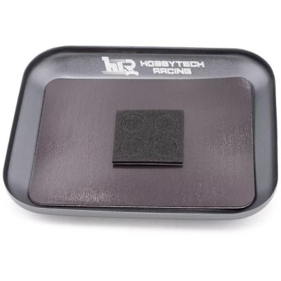 Hliníková magnetická miska šedá (105 x 85 mm)