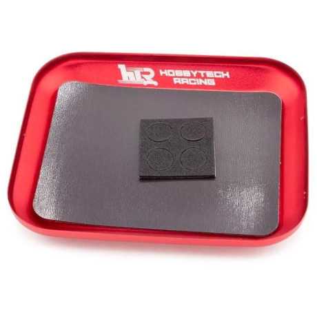 Hliníková magnetická miska červená (105 x 85 mm)