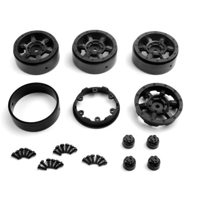 CC-6 Beadlock tárcsák 1.3 (fekete/4 db)