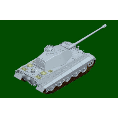 Trombitás Pz.Kpfw.VI Sd.Kfz.182 Tiger II (Porsche korai gyártású jármű) 1/16