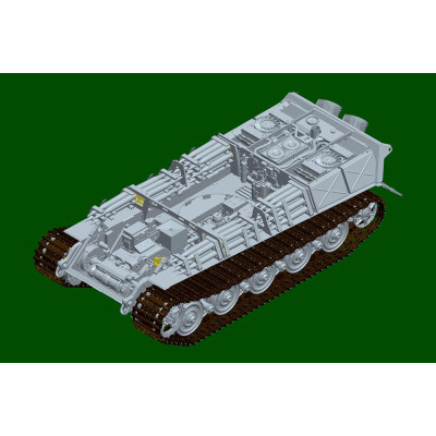 Trombitás Pz.Kpfw.VI Sd.Kfz.182 Tiger II (Porsche korai gyártású jármű) 1/16