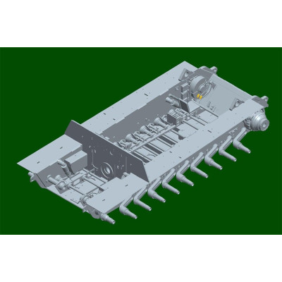 Trombitás Pz.Kpfw.VI Sd.Kfz.182 Tiger II (Porsche korai gyártású jármű) 1/16