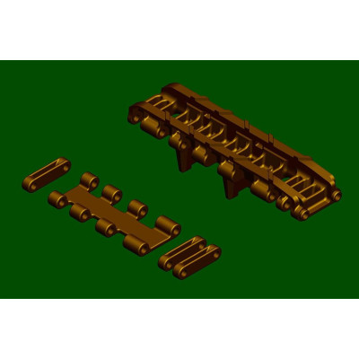 Trombitás Pz.Kpfw.VI Sd.Kfz.182 Tiger II (Porsche korai gyártású jármű) 1/16