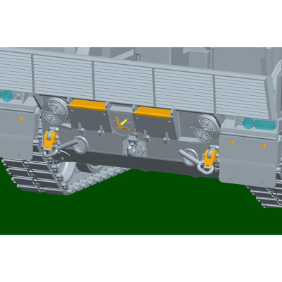 Trumpeter German Leopard 2A6 MBT 1/16