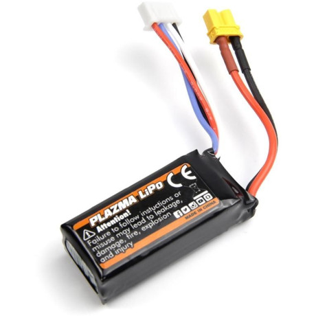 Plazma 11.1V 360mAh 10C LiPo meghajtó akkumulátor