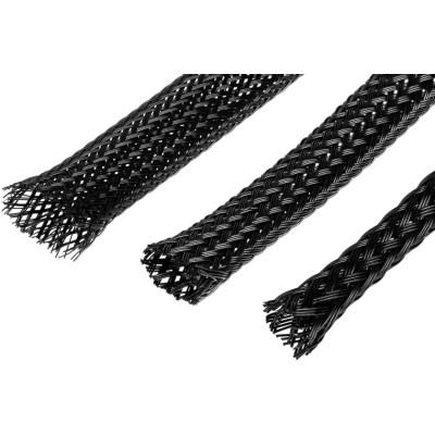 Punčochový návlek 10mm černý 25m
