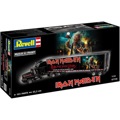 Plastic ModelKit auto 07740 - Tour Truck "Iron Maiden" (1:32)