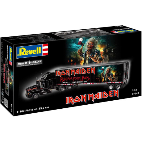 Plastic ModelKit auto 07740 - Tour Truck "Iron Maiden" (1:32)