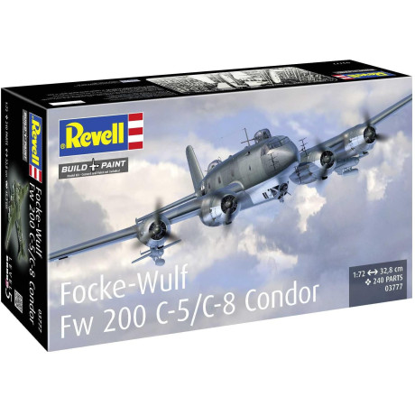Plastic ModelKit letadlo 03777 - Focke-Wulf Fw 200 C-5/C-8 Condor (1:72)