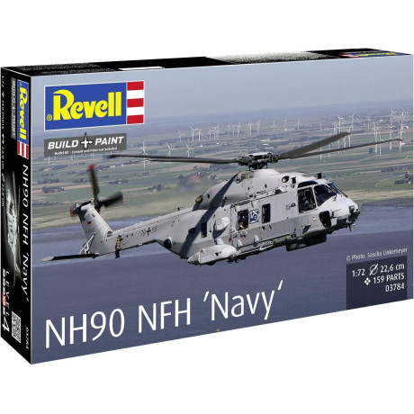 Plastic ModelKit vrtulník 03784 - NH90 NFH "Navy" (1:72)