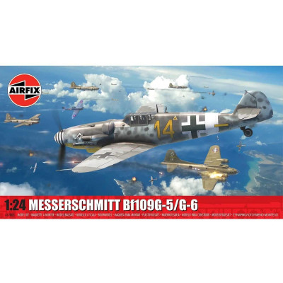 Classic Kit letadlo A17003 - Messerschmitt Bf109G-5/G-6 (1:24)