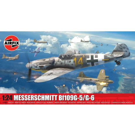Classic Kit letadlo A17003 - Messerschmitt Bf109G-5/G-6 (1:24)