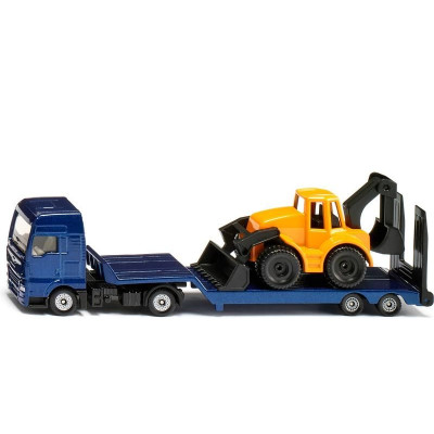 SIKU Super - MAN hosszú traktor kotrógéppel