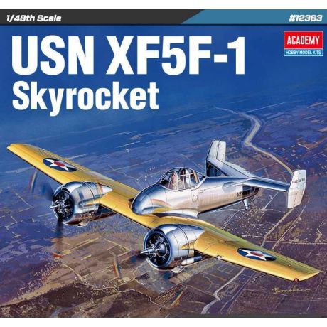 Model Kit letadlo 12363 - USN XF5F-1 Skyrocket (1:48)