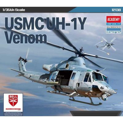 Modelk Kit vrtulník 12138 - USMC UH-1Y® Venom (1:35)
