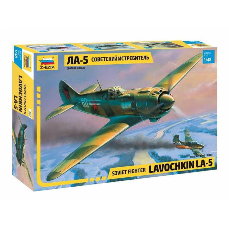 Model Kit letadlo 4803 - Lavochkin La-5 (1:48)