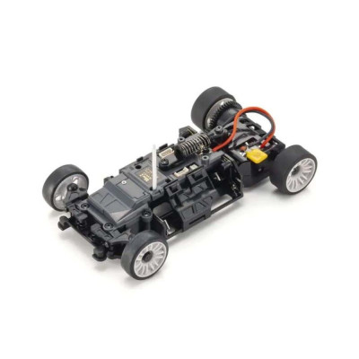 Mini-Z MR04 hátsókerék-meghajtású Corvette C8-R fegyvermetál/fehér (W-MM/KT531P)