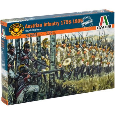 Model Kit figurky 6093 - AUSTRIAN INFANTRY 1798-1805 (NAP.WARS) (1:72)