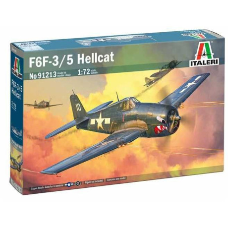 Model Kit letadlo 91213 - F6F-3/5 Hellcat (1:72)