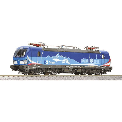 ROCO 393 002-1-es sorozatú villanymozdony, ČD Cargo, H0 (hanggal)