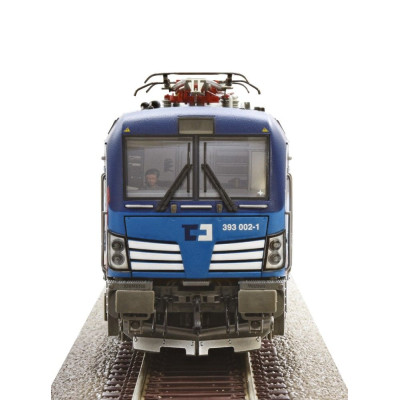ROCO 393 002-1-es sorozatú villanymozdony, ČD Cargo, H0 (hanggal)