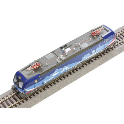 ROCO 393 002-1-es sorozatú villanymozdony, ČD Cargo, H0 (hanggal)