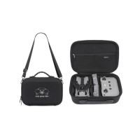 Hordozható nejlon tok vállpánttal DJI Mini 5 Pro (DJI RC-N3) drónhoz elegáns fekete színben, megbízható védelmet nyújt a drón és a vezérlő számára. Kiváló minőségű nejlon, EVA és lycra anyagokból készült, amelyek szilárdságot, ütésállóságot és hosszú élettartamot biztosítanak. Kompakt méreteinek, 28,9 × 19,3 × 9,6 cm-esnek és 550 g-os súlyának köszönhetően ideális a könnyű hordozhatósághoz. A csomag tartalmaz egy vállpántot, amely növeli a kényelmet utazás közben. A tok teljesen kompatibilis a DJI RC-N3-mal.