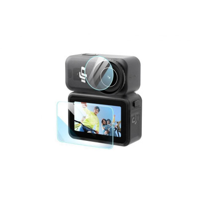 DJI OSMO Nano - Skleněná ochrana displeje a objektivu z PET pro DJI Osmo Nano (3 sady)