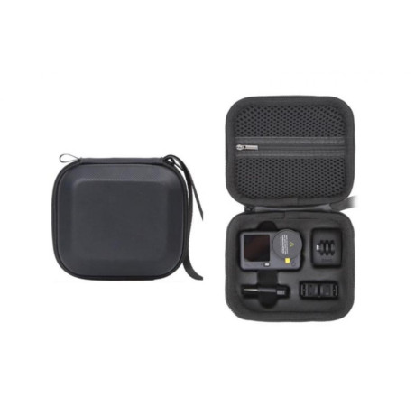 DJI Osmo Action - Továbbfejlesztett PU tok DJI Osmo Action 6-hoz (fekete)