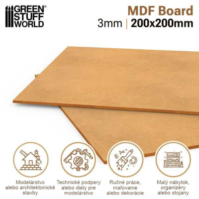 2 db 200x200 mm-es MDF lapok / 2 db 200x200 mm-es MDF lapok