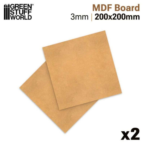 2 db 200x200 mm-es MDF lapok / 2 db 200x200 mm-es MDF lapok
