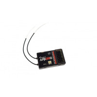 Az RXB8G egy 8 csatornás vevőegység beépített giroszkóppal és telemetriai kimenettel modell akkumulátorhoz.