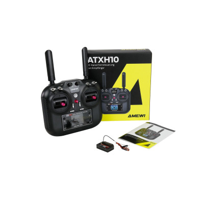 ATXH10 10 csatornás RC adó vevővel – FHSS, telemetria