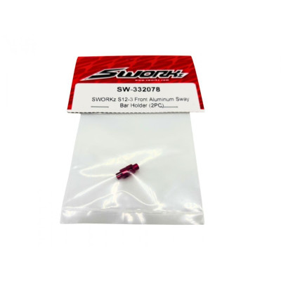 S12-3 Hliníkové držáky předního stabilizátoru (2 ks)