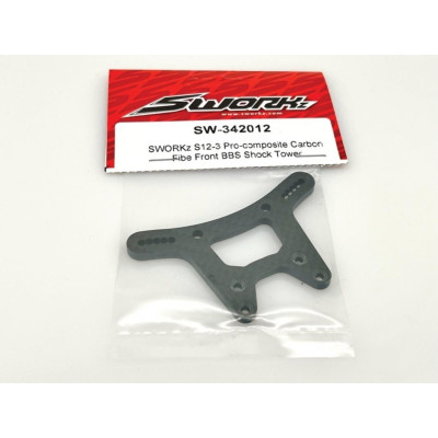 S12-3 Pro-composite karbonová přední věž tlumičů